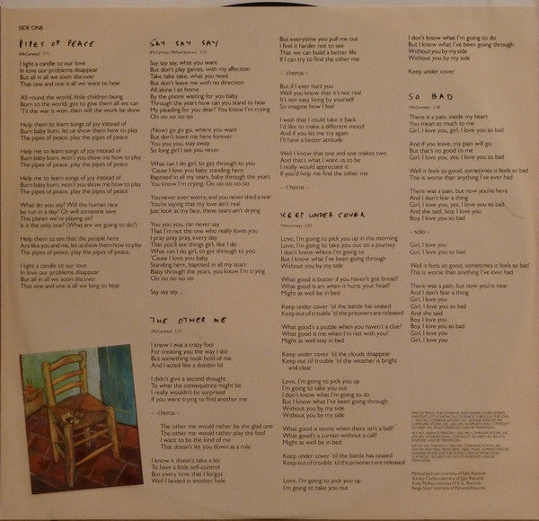 Pipes Of Peace - secondary