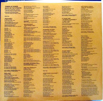 Back On The Streets - secondary