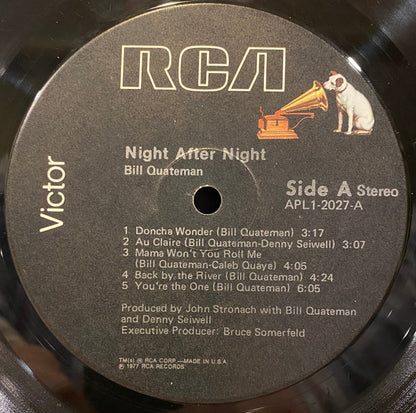 Bill Quateman - Night After Night