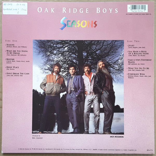 The Oak Ridge Boys - Seasons