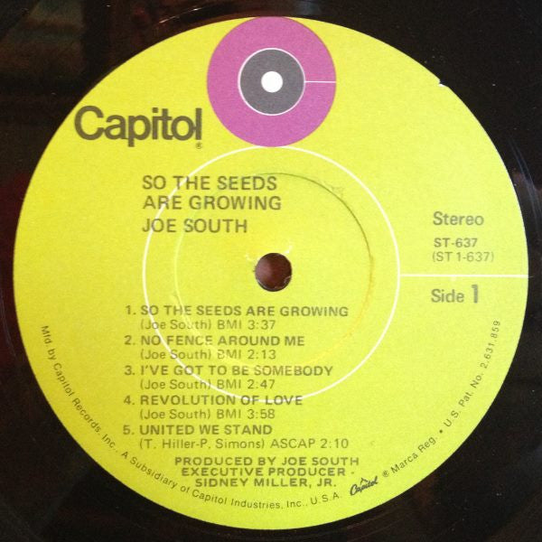 So The Seeds Are Growing - secondary