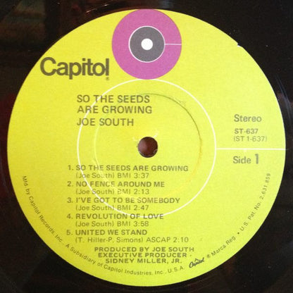 So The Seeds Are Growing - secondary