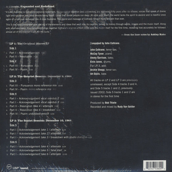 A Love Supreme: The Complete Masters - secondary