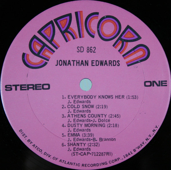 Jonathan Edwards - secondary