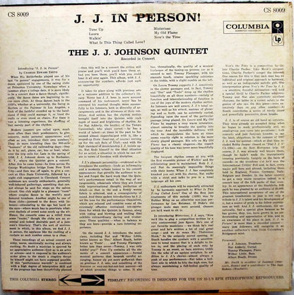 J. J. In Person! - secondary