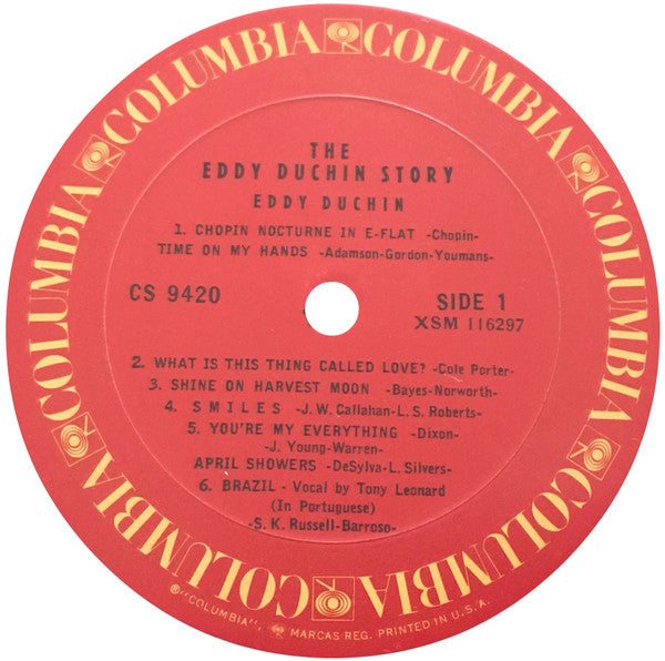 Eddy Duchin - The Eddy Duchin Story - Original Eddy Duchin Recordings