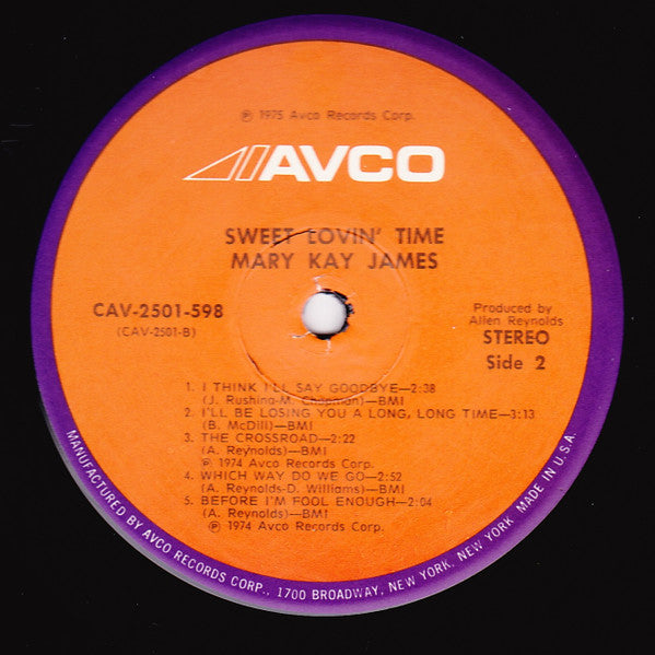 Sweet Lovin' Time - secondary