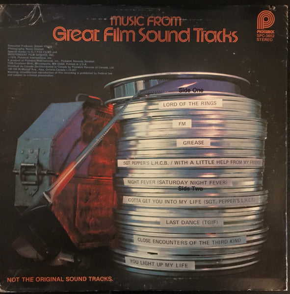 Music From Great Film Sound Tracks - secondary