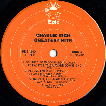 Charlie Rich - Greatest Hits