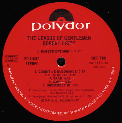 The League Of Gentlemen - secondary