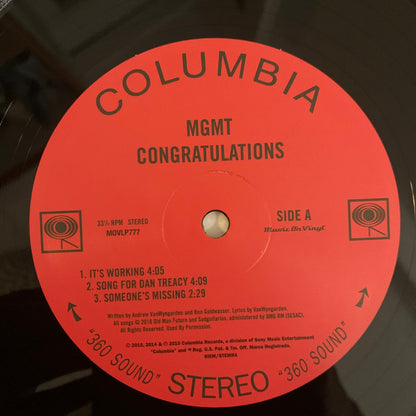 Congratulations - secondary