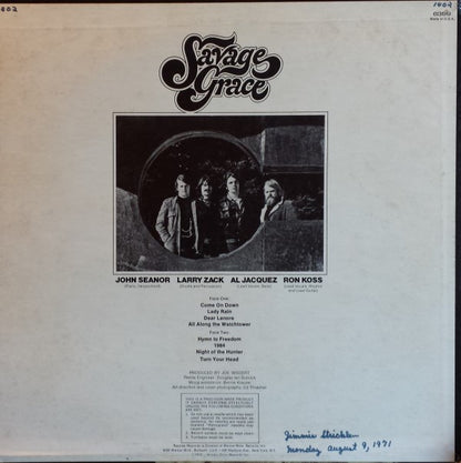 Savage Grace - Savage Grace