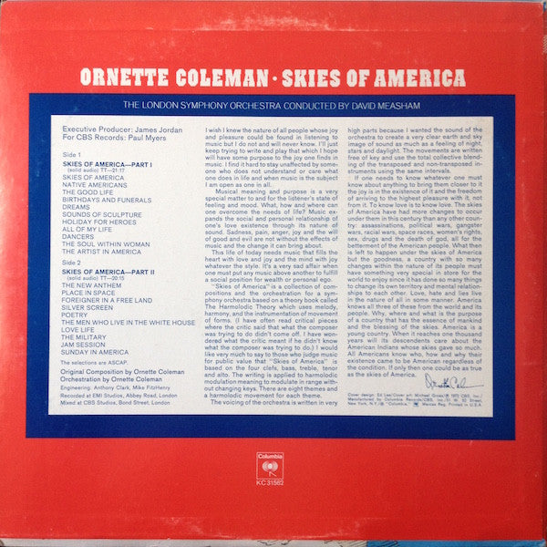 Skies Of America - secondary