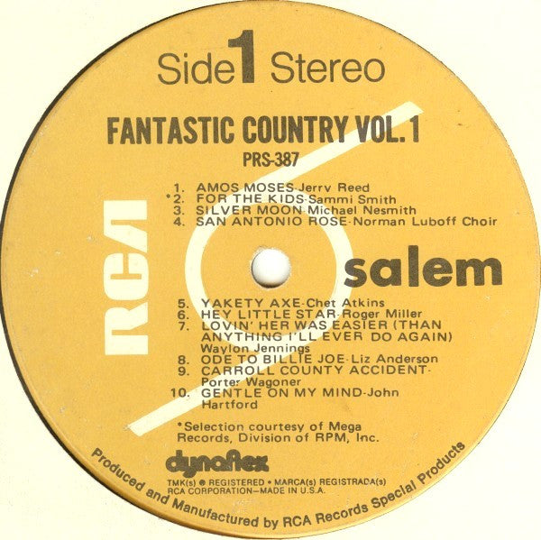 Various - Fantastic Country Vol. 1
