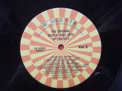The Original Rock N Roll Hits Of The 50's Vol. 5 - secondary