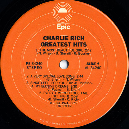 Charlie Rich - Greatest Hits