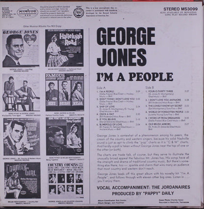George Jones - I'm A People