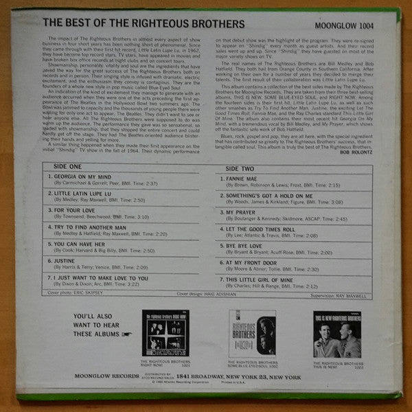 The Righteous Brothers - The Best Of The Righteous Brothers
