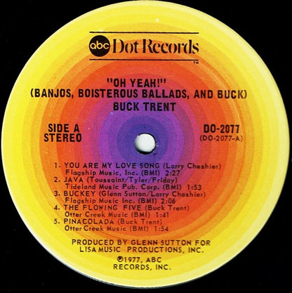 Oh Yeah! (Banjos, Boisterous Ballads, And Buck) - secondary