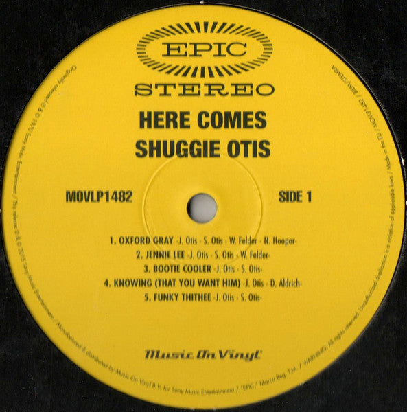 Here Comes Shuggie Otis - secondary