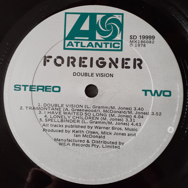 Foreigner - Double Vision