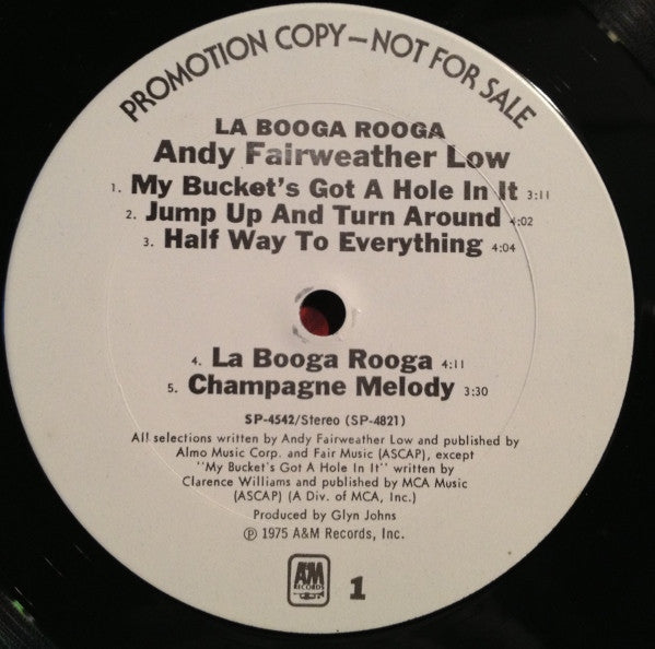 La Booga Rooga - secondary