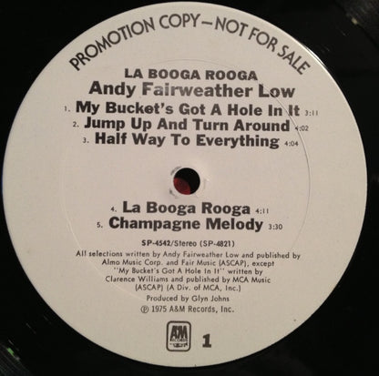 La Booga Rooga - secondary
