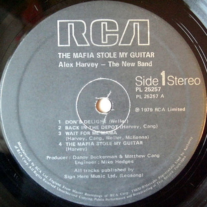 Alex Harvey - The New Band - The Mafia Stole My Guitar