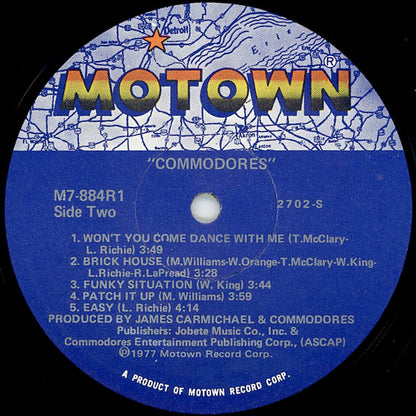 Commodores - secondary