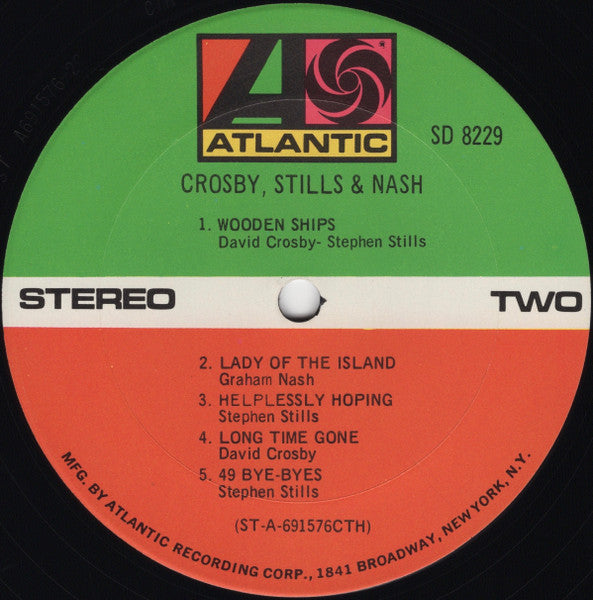 Crosby, Stills & Nash - secondary