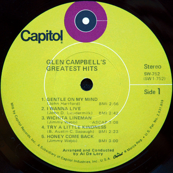 Glen Campbell - Glen Campbell's Greatest Hits