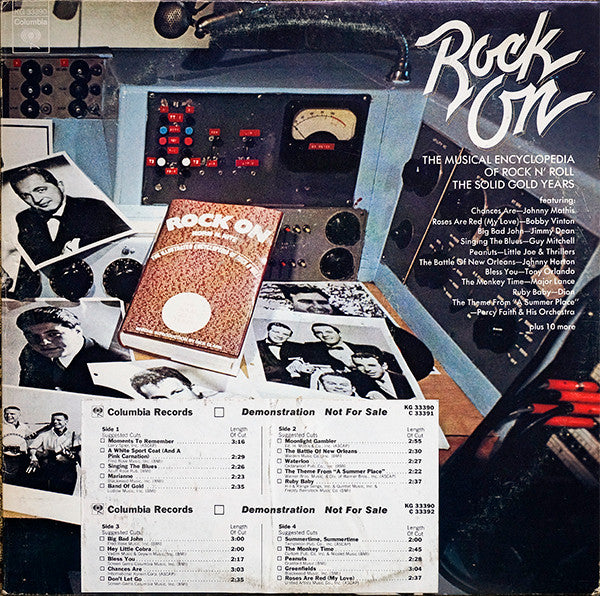 Rock On The Musical Encyclopedia Of Rock N' Roll The Solid Gold Years - primary