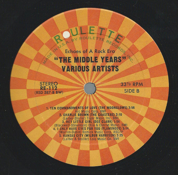 Echoes Of A Rock Era: The Middle Years - secondary