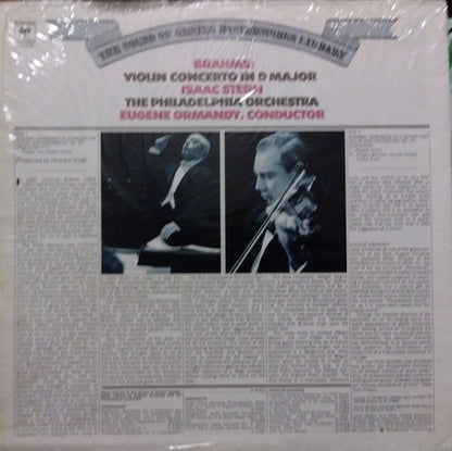 Johannes Brahms, Isaac Stern, The Philadelphia Orchestra, Eugene Ormandy - Violin Concerto In D Major