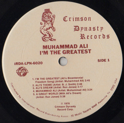 Muhammad Ali - I'm The Greatest
