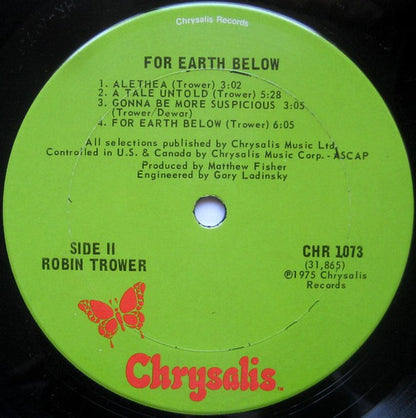 For Earth Below - secondary