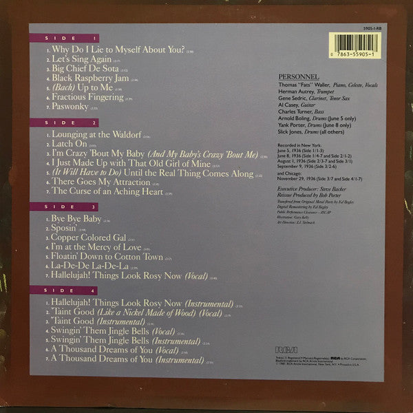 The Complete Fats Waller Volume IV - secondary