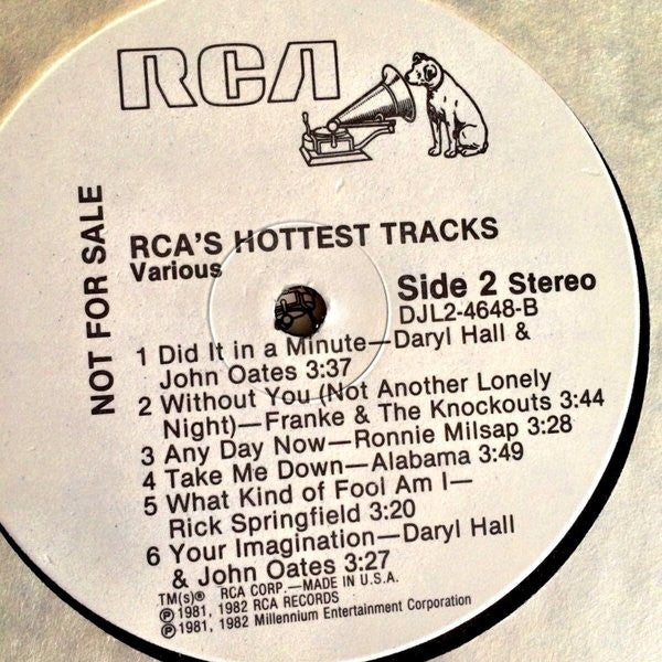RCA's Hottest Tracks - secondary