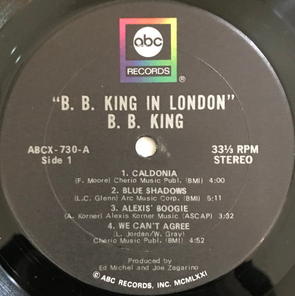B.B. King In London - secondary