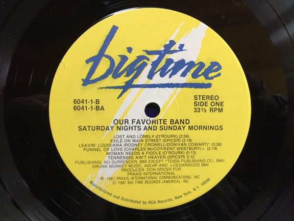 Saturday Nights...Sunday Mornings - secondary