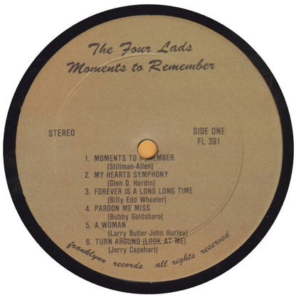 The Four Lads - Moments To Remember