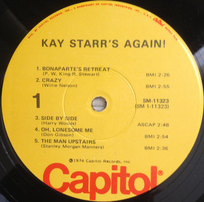 Kay Starr's Again - secondary