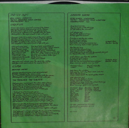 Close To The Edge - secondary