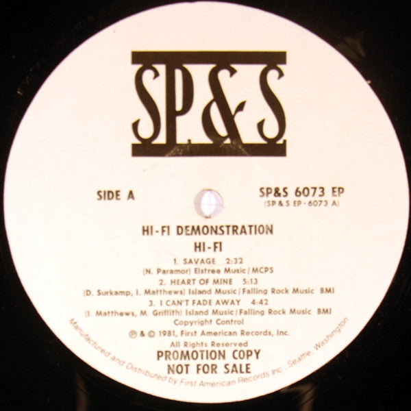 Demonstration Record - secondary