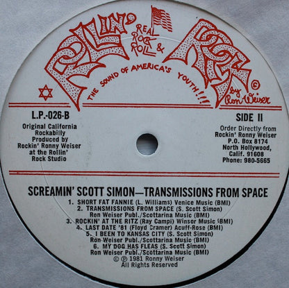 Scott Simon - Transmissions From Space