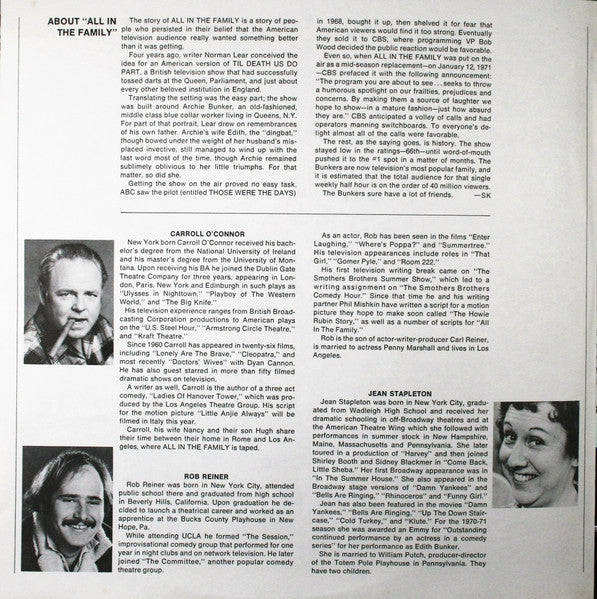 All In The Family - secondary