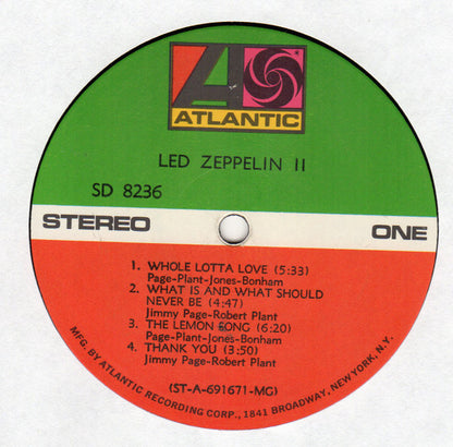 Led Zeppelin II - secondary