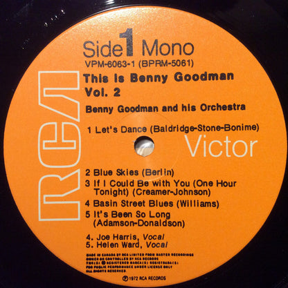 This Is Benny Goodman Vol. II - secondary