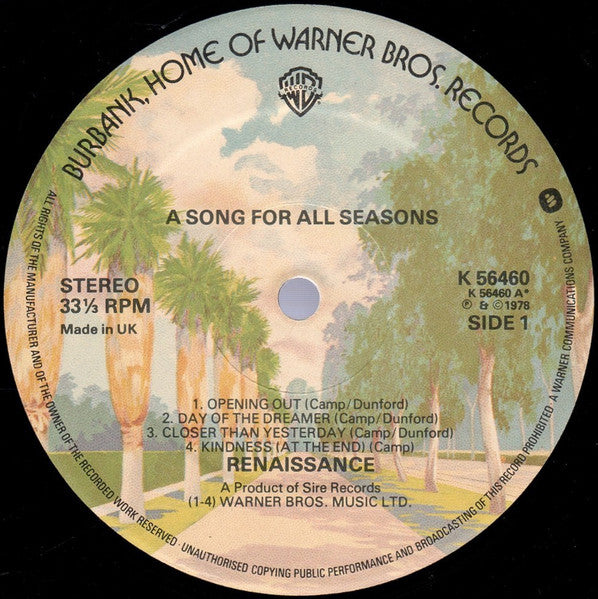 A Song For All Seasons - secondary
