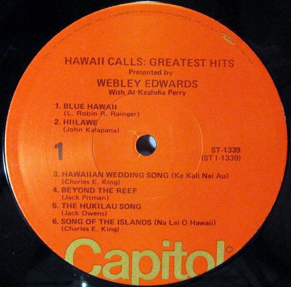 Webley Edwards, Al Kealoha Perry - Hawaii Calls: Greatest Hits